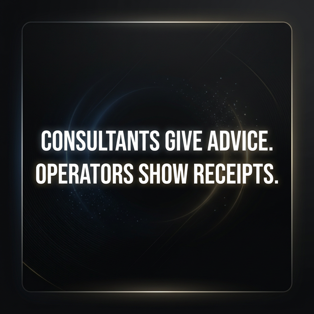 Operators show receipts